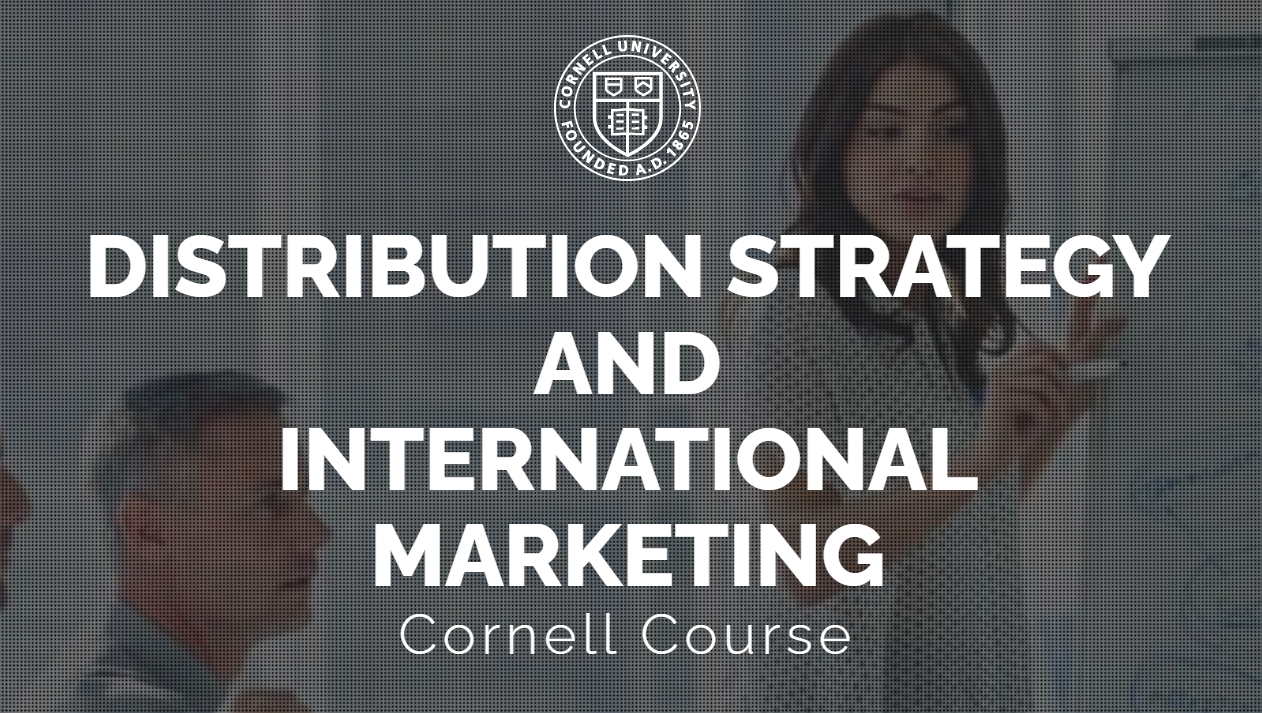 M3: Distribution Strategy & International Marketing